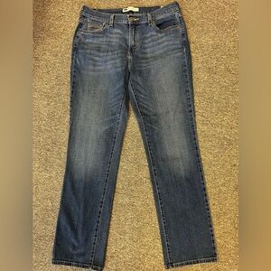 Levi’s 505 Straight Leg Blue Jeans‎ Mid Rise Classic Fit Denim Sz 30